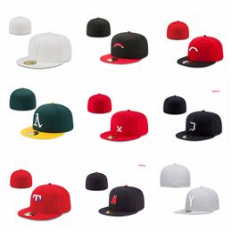 Unisex Fashion Accessories Fitted hats Snapbacks hat Adjustable baskball Caps All Team Logo Unisex Adult Flat Peak For Men Women Full Closed