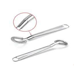 Other Home Garden 100Pcs/Lot Stainless Steel Whisk Spring Hand Mixer Spoon Kitchen Eggs Sauces Honey Cream Mixing Gadgets Cooking Tool Dh6Uf