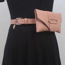 Belts Women's Runway Fashion PU Leather Bag Cummerbunds Female Dress Corsets Waistband Decoration Wide Belt R2165