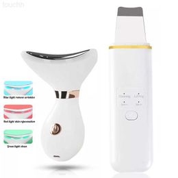 Electric facial cleanser Ultrasonic facial cleanser Vibration smear head remover Facial cleanser Shovel cleaning cavitation peeling L2030920