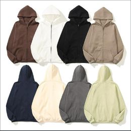 mens hoody Hoodies Men's cardigan lettter printed sweatshirts loose long sleeve jumper for men and women casual sweater sizeS290U