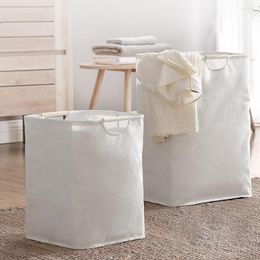 Storage Baskets 60L Laundry Basket Large Clothes With Extended Handle For Toys In Bedroom Foldable Hamper