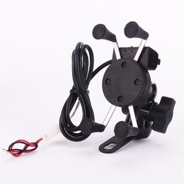 Motorcycle Mount Holder Phone GPS Cradle bracket For iPhone Cell fit Bike Bicycle264B