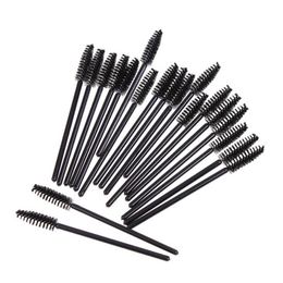 Eyelash Curler 100 Pcs Eye Lash Black Disposable Mascara Wand Brush Spoolies Makeup New Nail Art Tool Drop Delivery Health Beauty Tool Dh2Un