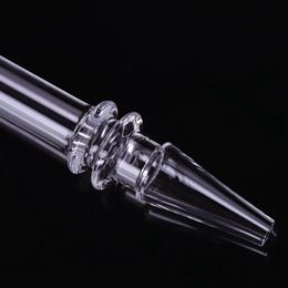 Quartz Smoking Oil Rigs Pipes Portable Innovative Dry Herb Tobacco Filter Dabber Handpipes Waterpipe Bubbler Hookah Bong Nails Tip Straw Cigarette Holder