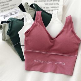 Bras Sexy Backless Sports Bra Women Fitness Top Running Gym Crop Push Up Sport Bh Brassiere Femme216S