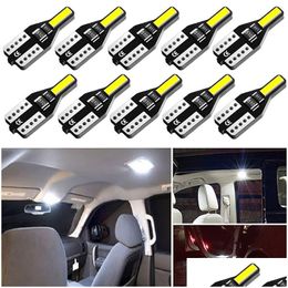 Decorative Lights T10 W5W Led Bb Interior Light For Trunk Lamp Xenon 6000K Car Bbs 12V Drop Delivery Mobiles Motorcycles Lighting Ac Dhsha