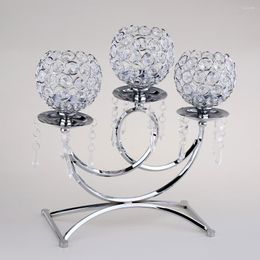 Candle Holders Vintage Votive Tea Light Holder Candlestick 3- Candelabra Wedding Party Table Centerpieces