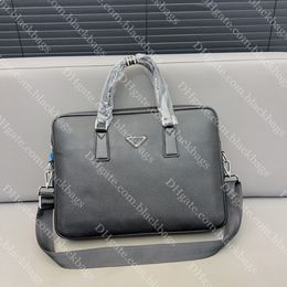 Designer Laptop Bag Mens Luxury Cowhide Briefcase High Quality Genuine Leather Crossbody Computer Bags Men Handbag Business Casual