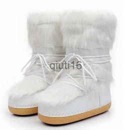 Boots Women Snow Boots Space Deer Waterproof Drop 2021 With Fur Casual Ladies Work Safety Shoes 09233240597 x0916