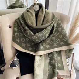 30% OFF scarf Chaopai Cashmere Scarf Women's New Autumn Winter Star Versatile Korean Edition Outwear Shawl for Warm and Thickened Neck Dual UseVJWP