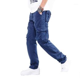 Mens Pants Tactical War Game Cargo Baggy Casual Trousers Army Active Japanese Hip Hop Joggers 4011 Drop Delivery Apparel Clothing Dh6Du