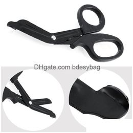 Scissors Survive Paramedic Rescue Scissor Trauma Gauze Emergency First Aid Shear Outdoor Nurse Utility Camp Hike Drop Delivery Home Ga Dh9Se