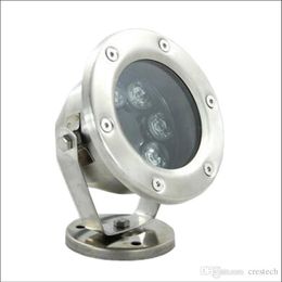 underwater light LED stainless housing 3 6 9 12 15 18 RGB waterproof lamp for fountain plaza316L
