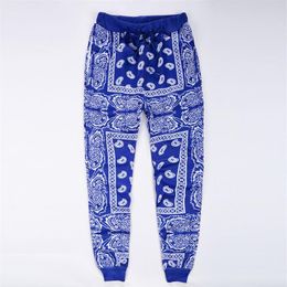 Whole-mens joggers sweatpants swag pantalones hombre red blue bandana joggers mens pants hip hop women trousers streetwear uni201A