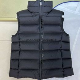 Men's Down Parkas Designer Fashion Men's Winter Warm Vest Down Jacket Printed Lettered Ladies Down Jacket Warm Vest Designer Size 1/2/3/4/5 J230916