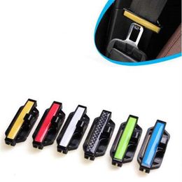 2pcs Car Safety Belt Clips Seat Buckle Styling Safety Stopper Belts Clip Adjusting Clip Tension Adjuster For Auto 53mm274N