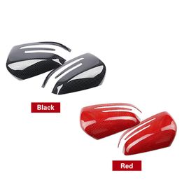 ABS 2pc lot Rearview Mirror Cover Stickers Decal Car Styling for Mercedes A Class 2013-2018 GLA 2015-2018 CLA 2014-2018306t