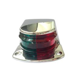 12V 5W Marine Boat Yacht Navigation Light Stainless Steel Bow Light Boat Accessories Marine220m