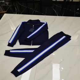 top quality men cotton tracksuit slongsleeve casual sportsuit asian size m-3xl blue color2527