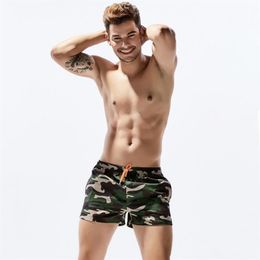 Mens Summer Fashion Swimwear Swimsuit Beach Short Pants Camo Shorts Swim Trunks Swimming Surf Plus Size264G