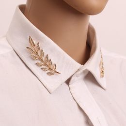 Pins Brooches Korean Jewellery wind retro tree men and women universal brooch leaf shirt suit collar wholesale Pins And Brooches Lapel Pin 230915