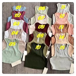 Active Shirts Yoga Clothes Fine Knitted Thread Beauty Back Fitness Running Exercise Vest Underwear Workout Tops For Women