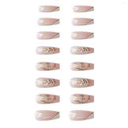 False Nails White Transparent Matching Fake With Exquisite Workmanship For Professional Nail