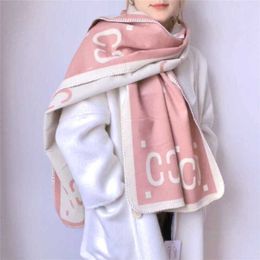 20% OFF Korean version long scarf women's cashmere C-letter double-sided dual use winter thick insulation versatile air conditioning shawl{category}