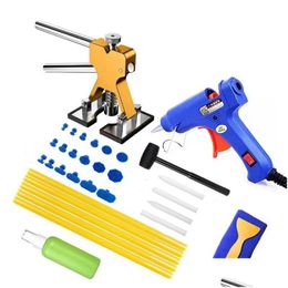 Automotive Repair Kits Car Paintless Dent Kit Tools Glue Dents Pler Tabs Removal Tool For Vehicle Motorcycle Drop Delivery Mobiles M Dhjkq