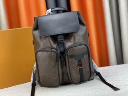 School Bags N40279 Utility Backpack Luxury Brand Designer Men Backpacks Real Leather Travel Bag Handbags Women Top Handles Boston Totes