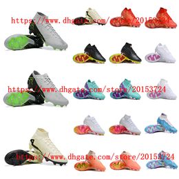 Zoomex Mercurial Superfly IX Elite FG mens soccer shoes cleats football boots scarpe calcio Training Footwear