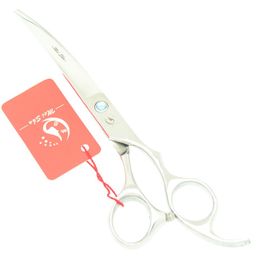 7 0Inch Meisha Down Curved Pet Grooming Scissors Japan 440c Dog Cutting Shears Animals Trimming Clippers Cat Hairdressing Tijeras 245c