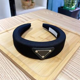 Luxury Designer Sponge Headbands Hair bands For Women Girl Brand Elastic Letter P Headband Sports Fitness Headband Head Wrap2555