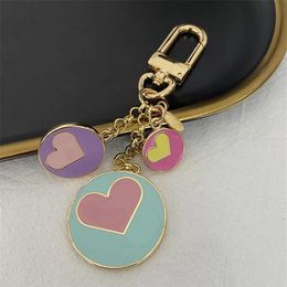 Luxury Designer Keychain Fashion Classic Brand Key Buckle Flower Letter Key Chain Handmade Love Keychains Mens Womens Trendy Bags 228E