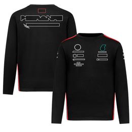 2023 New F1 Formula One team logo Custom motorsports summer crewneck speed dry smock racing casual large size top291m