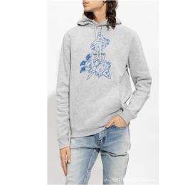 SL Women and Men Hoodies Fashion G Joker Printing Pullover hooded Sweatshirts high Quality Laurent Hip-Hop Clothing Mens Sweatshir253I