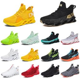 running shoes for men breathable trainers General Cargo black royal blue teal green red white Beige Dlive mens fashion sports sneakers fifteen
