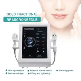 Rf microneedling machine portable 2 in 1 fractional radio frequency acne treatment skin care machine