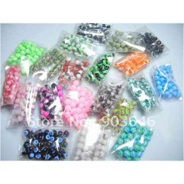 Tongue Rings Shippment 200Pcs/Lot Piercing Jewelry - Colorf Acrylic Balls Replacement Tongue/Navel Replace Body 1.6Gx6Mm Drop Dhgarden Dhlfj