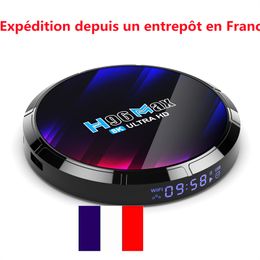 France has stock H96 MAX RK3528 Smart Android 13 TV Box Rockchip 3528 Quad Core Support 8K Video Wifi6 BT5.0 Media Player Set Top Box