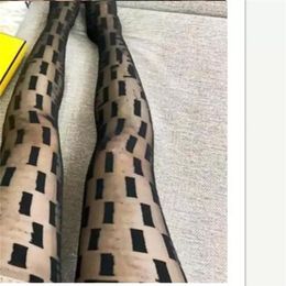 Women Girl Tights Pants & Capris Full Letter Jacquard Lady Long Leggings Birthday Gift for Girls Elastic Silk Stocking Night Club 305o