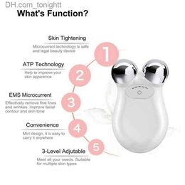 Beauty Equipment Face Lifting Massage EMS Massager jawline Electric Roller Facial Slimming Beauty Skin Care Lift Devices 220512 Q230916