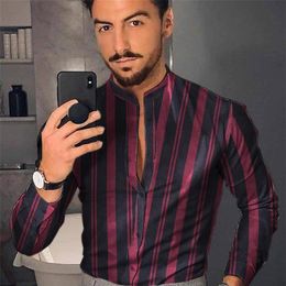 Men's Casual Shirts For Men Long Hand T-shirt Clothing SUMMER MAN STREETWEAR Wedding Party Chinese Style Oversize Clothes221J