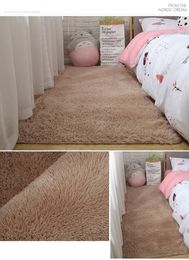 Carpets 6309 Nordic Tie-Dye Carpet Wholesale Plush Mat Living Room Bedroom Bed Blanket Floor Cushion For Home