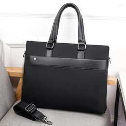 Briefcases Bags For Men 2024 Trend Luxury Designer Handbags Fashion High-capacity Shoulder And Business