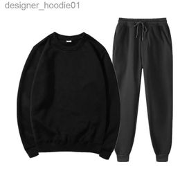 Mens Tracksuits tracksuits mens sweatshirts set luxury autumn black designer printing letter rainbow Colour sports fashion cotton cord sleeve dress and personal ad