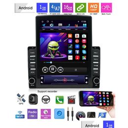 Car Gps Accessories 9.7 Inch Navigator 2.5D Vertical Sn Mirror Link Android Navigation Hine All-In-One Mp5 Drop Delivery Mobiles M Dhzex