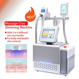 Professional Cryotherapy Fat Loss Skin Tightening 3 Handles Cryo Facial Machine Weight Loss 360 Cryolipolysis Machine For Fat Reduce