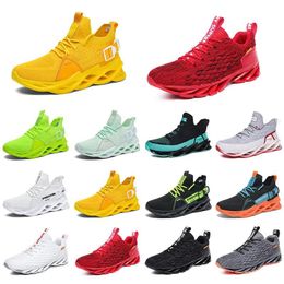 running shoes for men breathable trainers black royal blue teal green red white Beige Dlive mens fashion sports sneakers twenty-seven